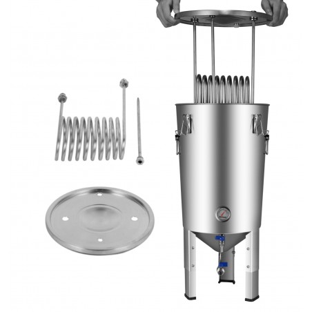 30L BrewDevil SS Conical Cooling Lid Kit