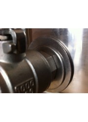 2 Piece 1/2" Weldless Tap Kit Stainless Steel SS316-Angel Homebrew- Valves and Tap Kits