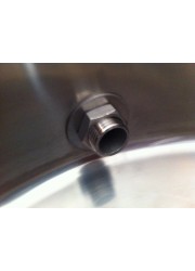 2 Piece 1/2" Weldless Tap Kit Stainless Steel SS316-Angel Homebrew- Valves and Tap Kits