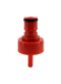 Red Plastic Ball Lock Carbonation Cap