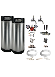 Double Faucet Kegerator / Keezer Kit