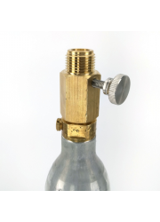 Deluxe SodaStream Cylinder Adapter (with Pin Adjustment)-KegLand- Gas Regulators & Parts