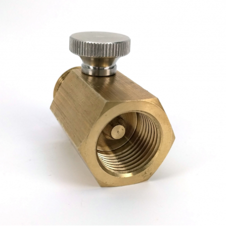 Deluxe SodaStream Cylinder Adapter (with Pin Adjustment)-KegLand- Gas Regulators & Parts