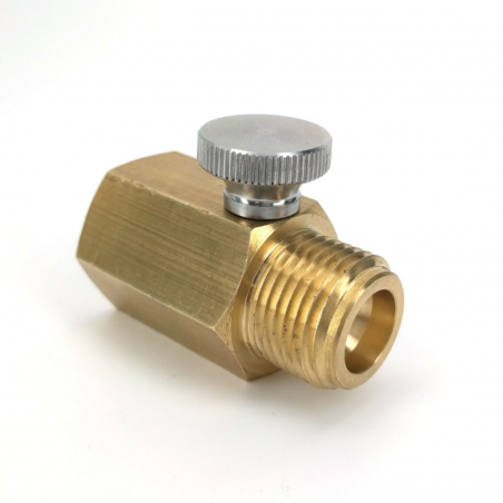 Deluxe SodaStream Cylinder Adapter (with Pin Adjustment)-KegLand- Gas Regulators & Parts