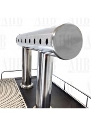 PREORDER-8 Faucet TT Bar Font-Brushed Stainless Steel