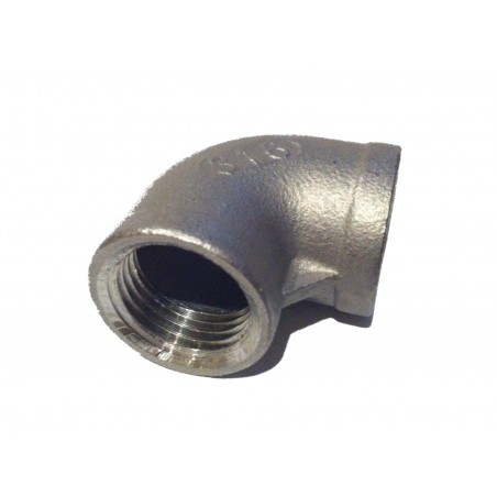 1/2" BSP 90° Elbow Stainless Steel SS316-- Stainless Steel Fittings