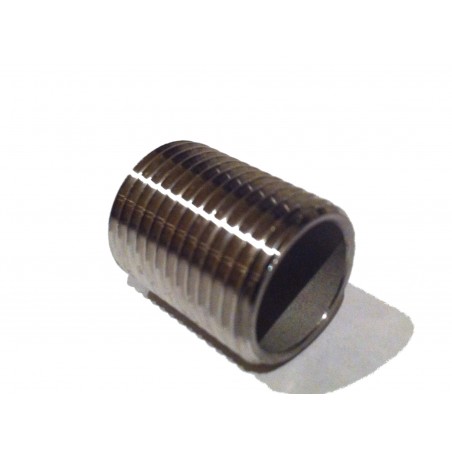1/2" BSP Parallel Nipple 25mm Long Stainless Steel SS316-- Stainless Steel Fittings