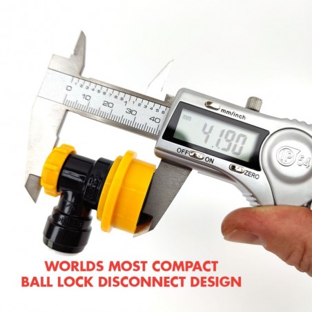 Duotight 8mm (5/16) Liquid Ball Lock Disconnect