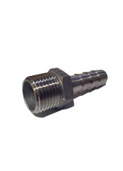 1/2" BSP Hose Tail Stainless Steel SS316-- Stainless Steel Fittings