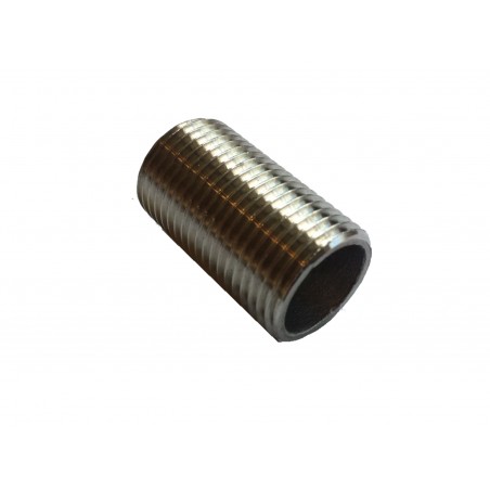 1/2" BSP Parallel Nipple 35mm Long Stainless Steel SS316-- Stainless Steel Fittings