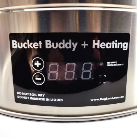 35L Bucket Buddy Fermenter with Integrated Heating Element