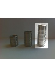 1/2" BSP Parallel Nipple 50mm Long Stainless Steel SS316-- Stainless Steel Fittings