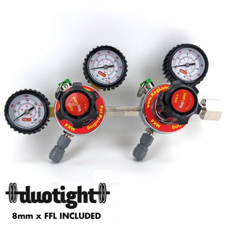 Dual Pressure MK4 Regulator - Type 30-KegLand- Gas Regulators & Parts
