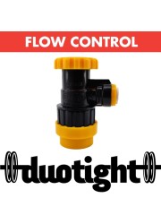 Duotight 8mm x Flow Control Ball Lock Disconnect