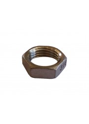 1/2" BSP Hex Nut Stainless Steel SS316-- Stainless Steel Fittings