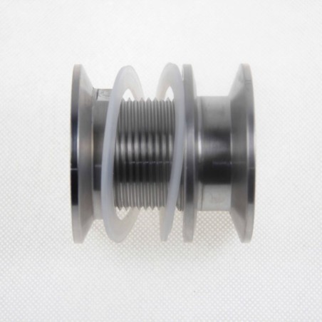 2" Tri-Clamp / Tri-Clover Weldless Bulkhead-KegLand- Tri-Clamp Fittings