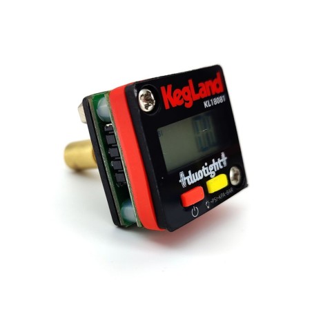 Duotight 8mm (5/16) Digital Illuminated Mini Gauge 0-90psi (0-6.2bar)