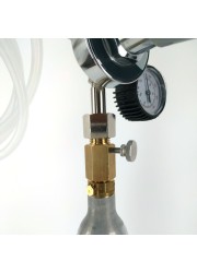 Deluxe SodaStream Cylinder Adapter (with Pin Adjustment)-KegLand- Gas Regulators & Parts