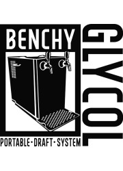 Benchy Glycol - Double Tap Bench Top Keg Dispenser 240V (With SS Nukatap FC Taps)