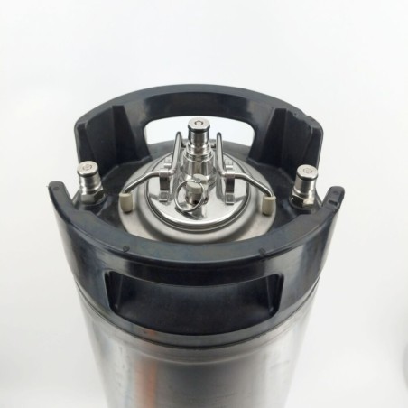 Soda Carbonator Carbonation Keg Reactor Lid - Continuous Soda Water Solution