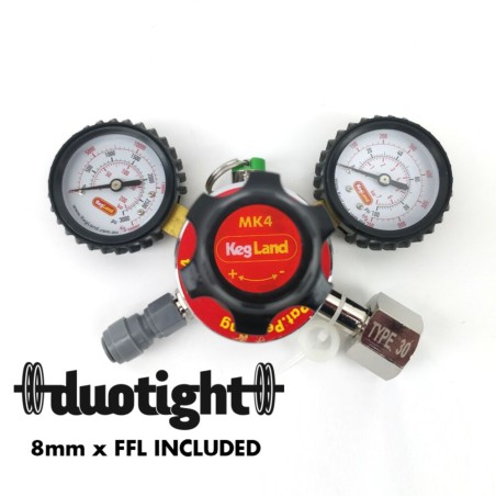Dual Gauge Regulator Mk4 Multi Gas CO2/N2 - Type 30-KegLand- Gas Regulators & Parts