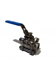 3 Piece 1/2" Full Bore Ball Valve Stainless Steel SS316-- Valves and Tap Kits