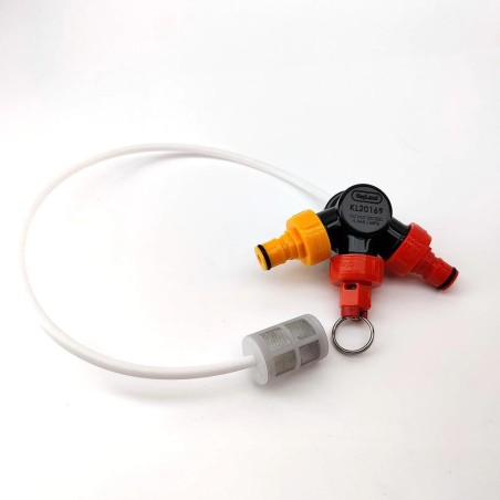 PCO38 Tapping Head Kit (Silicone Elbow, Tube, PRV, Carbonation caps and Filter)-KegLand- Oxebar PET Kegs