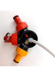 PCO38 Tapping Head Kit (Silicone Elbow, Tube, PRV, Carbonation caps and Filter)-KegLand- Oxebar PET Kegs