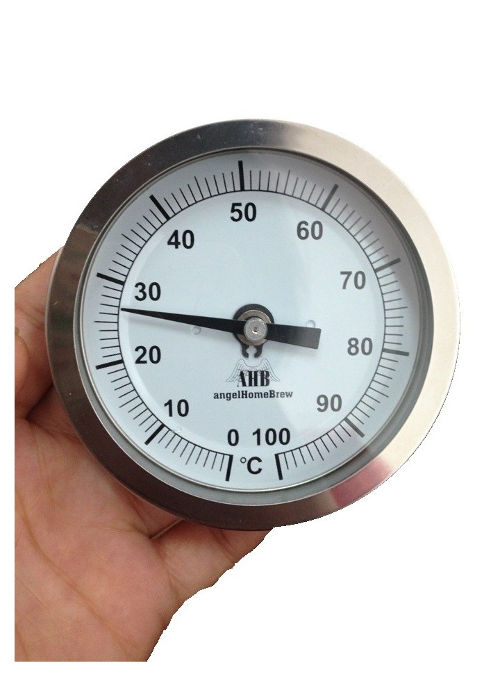 83mm Fixed Head Edelstahl Thermometer