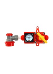 Integrated Gauge BlowTie Kit (0-15psi)-KegLand- FermZilla