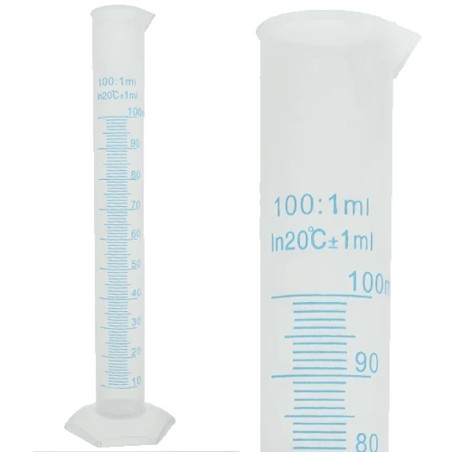 100ml Measuring Cylinder - Hydrometer Trial Jar-KegLand- Specific Gravity