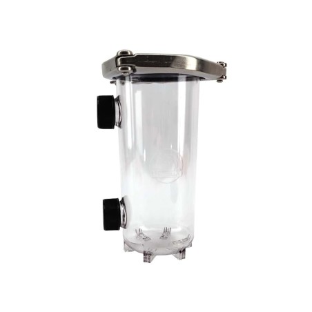 FermZilla - 3 Inch Tri-Conical - 600ml Collection Container with (Tri Clover Clamp, End Cap and Seal)-KegLand- FermZilla