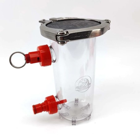 FermZilla - 3 Inch Tri-Conical - 600ml Collection Container with (Tri Clover Clamp, End Cap and Seal)-KegLand- FermZilla