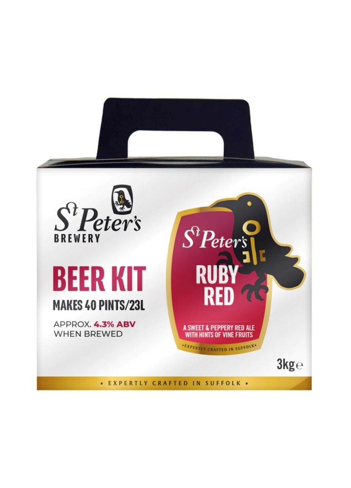 St Peters Ruby Red Ale Beer Kit