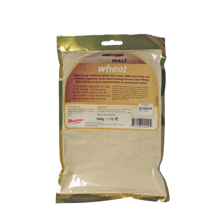 Muntons Wheat Dry Malt Extract (DME) 500g-Muntons- Malt Extract
