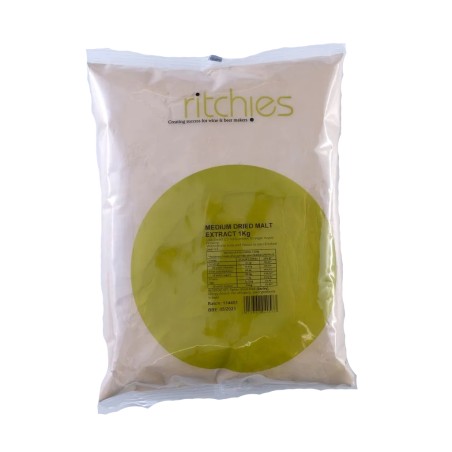Ritchies Medium Dry Malt Extract (DME) - 1kg