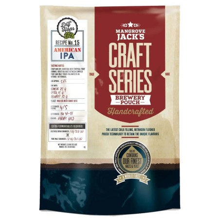 MJ American IPA with Dry Hops Craft Series Beer Kit - 2.5kg-Mangrove Jack's- Beer Kits