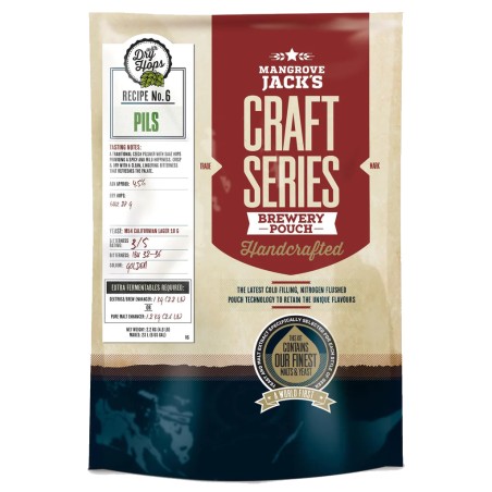 MJ Pils with Dry Hops Craft Series Beer Kit - 2.5kg-Mangrove Jack's- Beer Kits