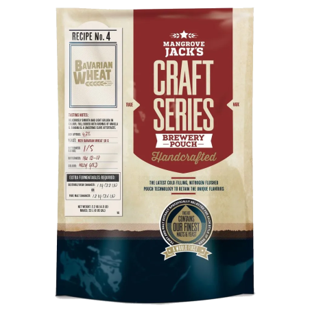 MJ Bavarian Wheat Craft Series Beer Kit - 2.2kg-Mangrove Jack's- Beer Kits