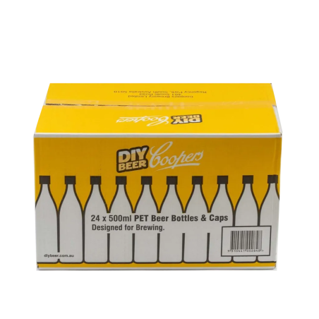 24 Coopers 500ml PET Bottles & Caps-Coopers- Bottles & Fillers