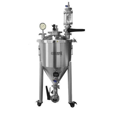 55L BrewDevil Tri-Clamp Conical Pressure Fermenter-BrewDevil- BrewDevil SS Conical