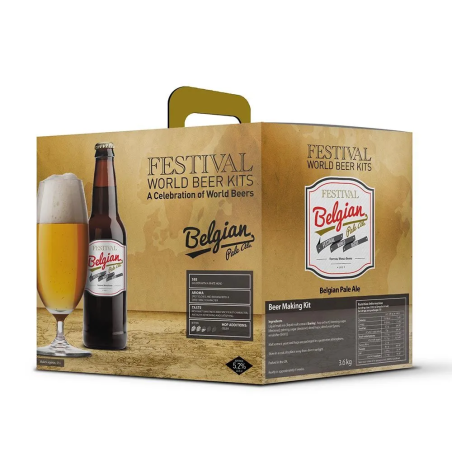 Festival World Belgian Pale Ale Beer Kit-Festival- Beer Kits