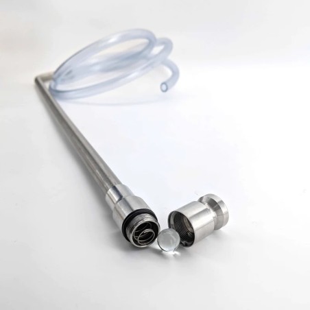 57cm Stainless Jiggler Auto Siphon-KegLand- Plastic Fermenters
