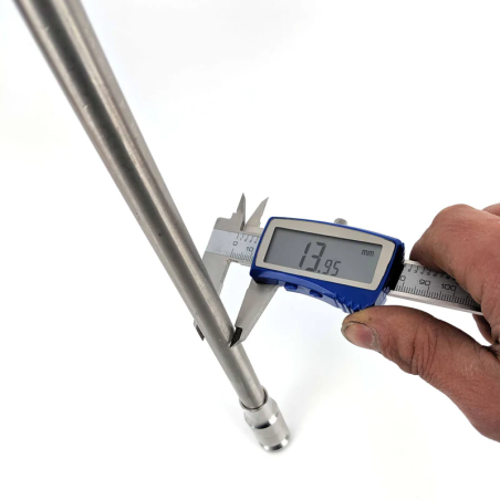 57cm Stainless Jiggler Auto Siphon-KegLand- Plastic Fermenters