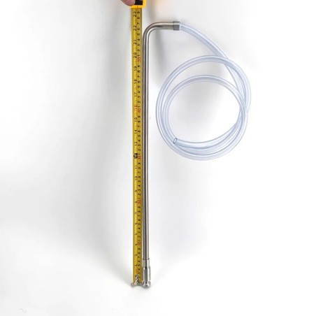 57cm Stainless Jiggler Auto Siphon-KegLand- Plastic Fermenters