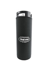 Parka for 19L Kegs (Super Thick Black) / 19L Keg Insulating Sleeve-KegLand- Kegs, Spares and Accessories