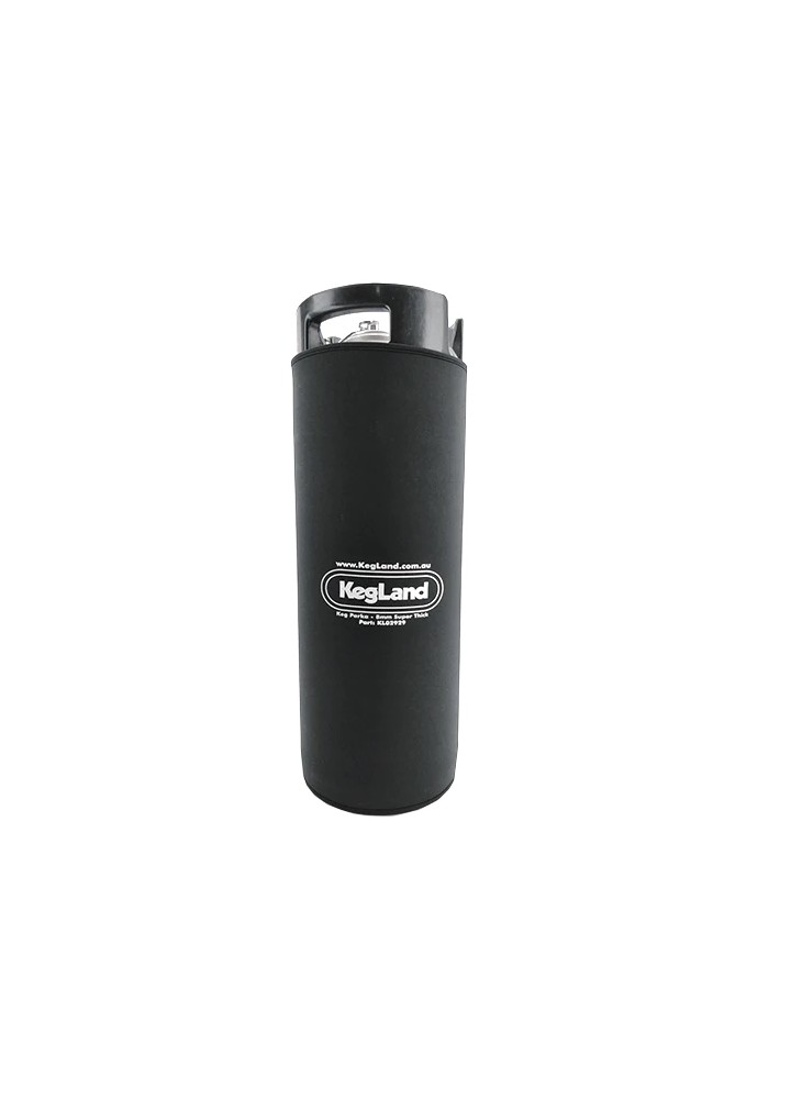 Parka for 19L Kegs (Super Thick Black) / 19L Keg Insulating Sleeve-KegLand- Kegs, Spares and Accessories