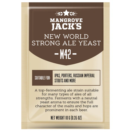 MJ Craft Series New World Strong Ale Yeast M42 - 10g-Mangrove Jack's- Yeasts