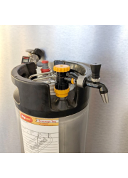 NukaTap Mini Flow Control Ball Lock Setup-KegLand- Faucets and Shanks