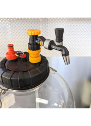 NukaTap Mini Flow Control Ball Lock Setup-KegLand- Faucets and Shanks